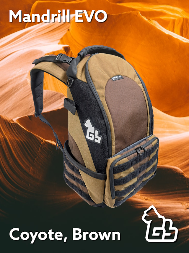 Mandrill EVO Axe/Disc Golf backpack